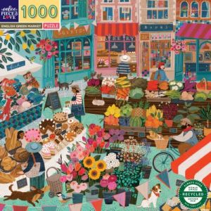 Eeboo English Green Market