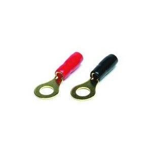 Caliber 2 Cosses Oeillet 5mm2 M8 - 1 Rouge 1 Noir