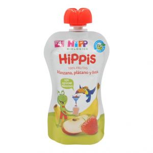 HiPP Sac Bag Pomme, Banane et Fraise 100 g