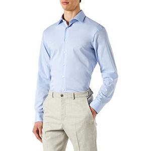 Image de Seidensticker 241600 Chemise, Bleu Clair, 41 Homme