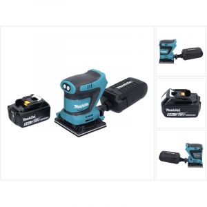 Makita DBO481T1 Ponceuse vibrante sans fil 112 x 102mm 18V + 1x Batterie 5,0Ah - sans Chargeur