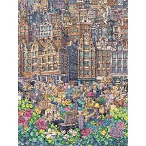 Puzzle 1000 pièces : Barrage Charmante Ville