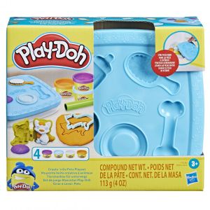 Play-Doh Ma Petite bo&icirc;te cr&eacute;ative &agrave; Animaux, Coffret de p&acirc;te &agrave; Modeler avec bo&icirc;te de Rangement, Loisirs cr&eacute;atifs pour Enfants