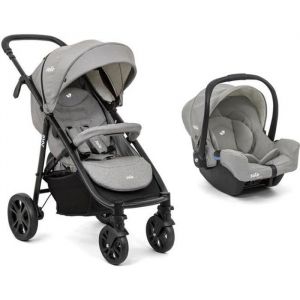 Image de Joie Poussette DUO LITETRAX DLX Gray + GEMM Pebble