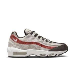 Nike Chaussures Air Max 95 Se Social F.C. - Gris/blanc/kaki/rouge, pointure 40 - Gris - Taille 40