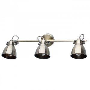 MW-Light 546021103 Plafonnier Spot /à 3 Lampes Orientables Style Moderne en M/étal Orange pour Chambre Salle de Bain Couloir 3x35W GU10 incl.