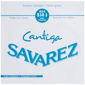 Savarez Cantiga 514J - RE - tirant fort Filée Métal Argenté