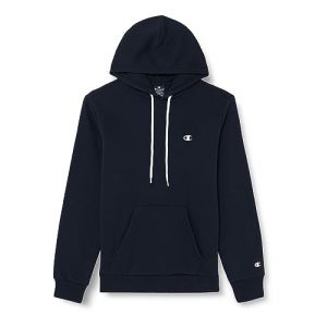 Champion Legacy Basics Powerblend Fleece Sweatshirt à Capuche, Bleu Marine, L Homme