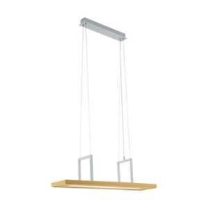 Image de Eglo Luminaire suspension cuisine LED Tondela L80 cm - Bois