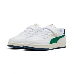 Puma CAVEN 2.0 Retro AC+ PS Sneaker, White-Archive Green-Warm White, 31.5 EU