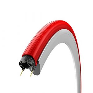 Vittoria Zaffiro Pro Pneu En Nylon Pour Entraînement Intérieur Rouge