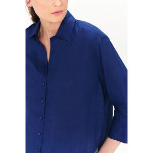 Caroll Femme 241c-coraline Chemise, Encre, 46 EU