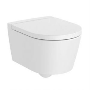 Roca Inspira Round Wc Wh Cpt Riml 480X370 Blanc Mat A346528620
