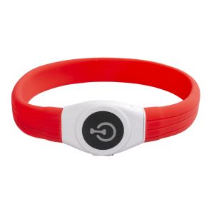 Collier pour chien lumineux avec USB en silicone Duvoplus Flash Maxi
