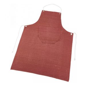 Craftland Tablier rouge/marron