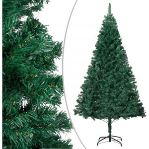 VidaXL Arbre de No&euml;l artificiel avec branches &eacute;paisses Vert 150 cm PVC