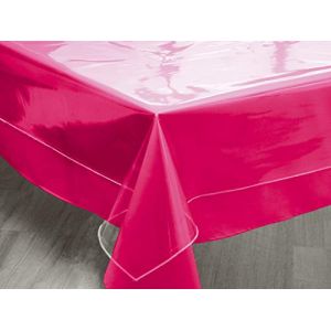 Soleil d'Ocre Nappe Cristal, PVC, Transparent, 160 x 300 cm
