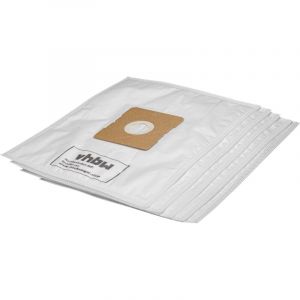 Vhbw 5x Sacs compatible avec Menalux 4000 aspirateur - 32cm x 27cm blanc