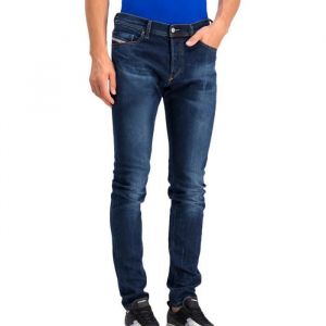 Diesel Jean Slim Bleu D&eacute;lav&eacute; Homme Tepphar