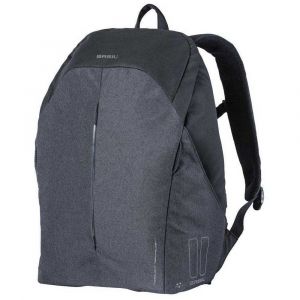 Image de Basil Sac a dos velo b-safe nordlicht gris graphite 18l fixation hook sur porte bagage avec eclairage integre