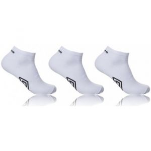 Image de Umbro Chaussettes Lot De 3 Chaussettes Homme Tiges Courtes Bla blanc - Taille 39 / 42