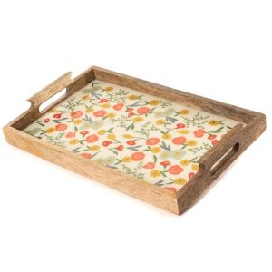 Amadeus Plateau Flore rectangle 40x25 cm