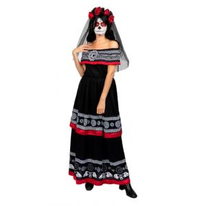 Déguisement Catrina femme - Funidelia- 119602- Déguisement femme et accessoires Halloween carnaval Noel