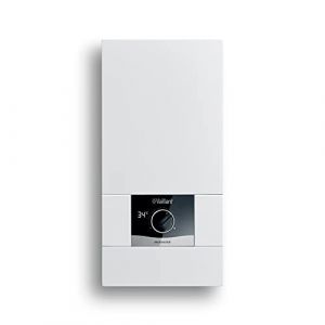 Vaillant Chauffe-Eau VED E 24/8 10023779 24kW 15dB Affichage Numérique Filetage Extérieur Plastique Blanc