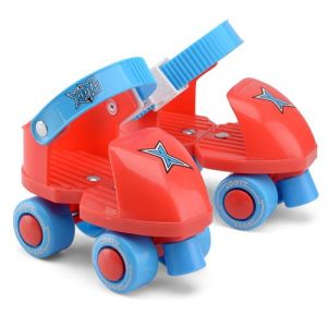 Unibos Have Duty - Patins à roulettes pour Enfants garçons et Filles - My First 4 Roues - Convient aux Enfants de 3 Ans et Plus - en polypropylène et PVC - Réglables
