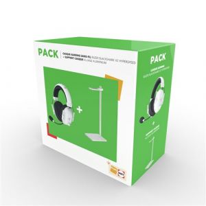 Razer Pack FNAC BlackShark V2 HyperSpeed Blanc - Casque de Jeu sans Fil E-Sports RZ04-04960200-R3M1 + Support casque en aluminium