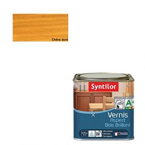 Syntilor Vernis Aspect bois Brillant brillant chêne doré 0,75L