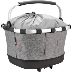 Image de Klickfix Reisenthel Carrybag GT Panier à vélo Avec UniKlip, gris Paniers pour porte-bagages