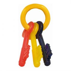 Nylabone Jouet pour chien Clés Bacon Taille S Nylon Thermoplastique Chiots