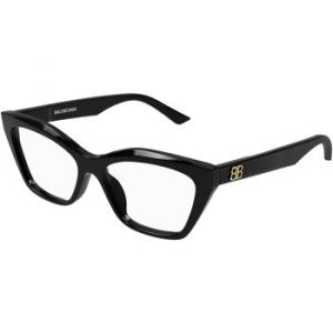 Balenciaga Femme BB0342O 005 Cadres Vista Acétate Noir Transparent Cat Eye