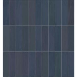 Carrelage Zellige Paris bleu Brillant 8x31.5 cm