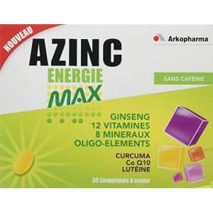 Arkopharma Azinc Energie Max - 30 comprimés