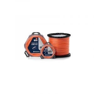 Husqvarna 597669222 fil pour débroussailleuse orange/translucide 2,7 mm x 240 m