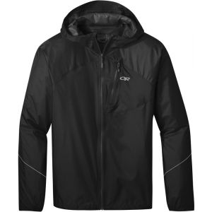 Outdoor research Helium Veste imperméable Homme, black XL Vestes de pluie