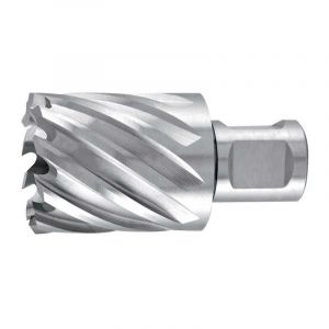 RUKO Couronne de carrotage d. nominal 28 mm hss profondeur de coupe 30 mm Weldon