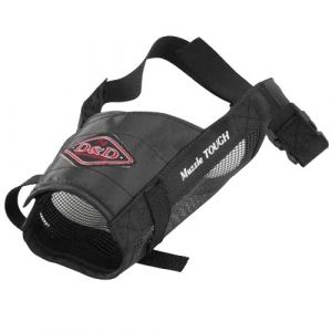 D&D Dream and Dare Museli&egrave;re en nylon pour chien - Taille XXL - Noir