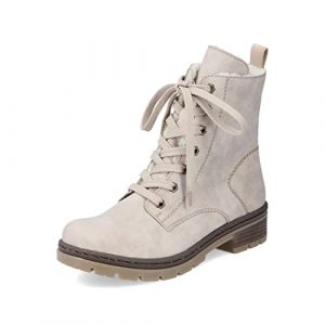Rieker Bottines &agrave; lacets beige - Couleur Beige - Taille 39