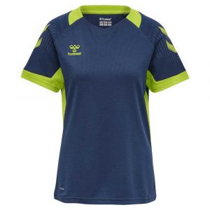 Hummel Lead Maillot - Bleu Marine/vert Femme, pointure Small - Bleu - Taille Small