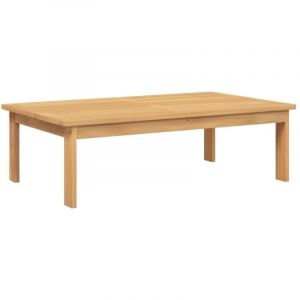 VidaXL Table de jardin 100x60x30 cm bois d acacia solide