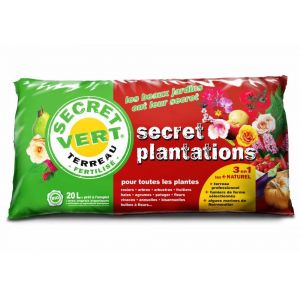 Image de Secret vert Secret Plantations 20 litres pour rosiers et arbustes