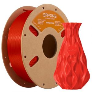 Eryone PLA Filament 1.75mm pour Imprimante 3D, 1kg 1Spool, Rouge