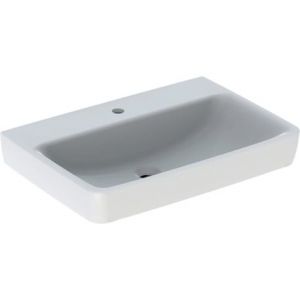 Image de Geberit Lavabo Renova Plan 70 cm 1 trou robinetterie et sans trop-plein