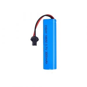1 pièce Batterie Lithium-Ion 3.7V 3000mAh Prise SM-2P Compatible avec DE45 DE42 1:14 Off-Road et Drift Racing