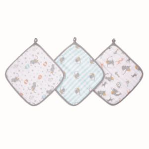 Aden + Anais Aden by Gant de toilette enfant Disney Dumbo new heights lot de 3