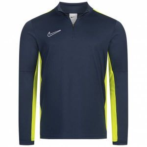 Nike Maillot d'Entraînement Dri-FIT Academy 23 - Bleu Foncé/Jaune Fluo/Blanc Enfant, pointure XL: 158-170 cm - ['Bleu'] - Taille XL: 158-170 cm