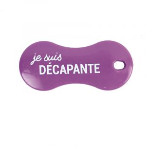 Image de Brosse de ménage Bonne h eur Violet Décapante JE C RC UNE IDEE